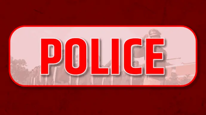 Police Text Image
